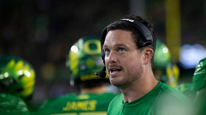 Oregon's Dan Lanning take shot at Deion Sanders, saying YouTube videos don't win games