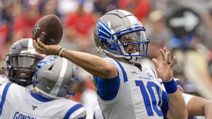 AJ McCarron Working Out for Bengals on Saturday