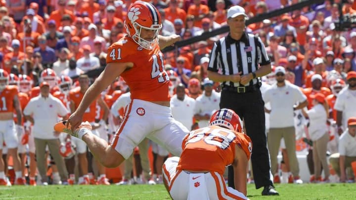 Clemson Kicker Was Ready to Start Job in New York Until Dabo Swinney Called