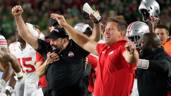 Ohio State Fans Rally Behind Animated, Energetic Ryan Day Ohio State Fans Rally Behind Animated, Energetic Ryan Day