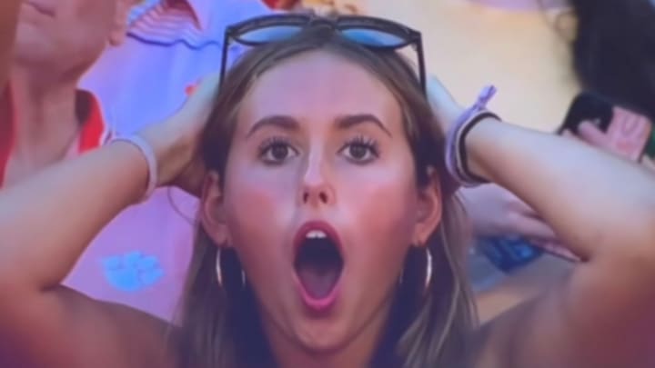 Horrified Clemson Fan Became a Meme After Painful Loss to Florida State Horrified Clemson Fan Became a Meme After Painful Loss to Florida State