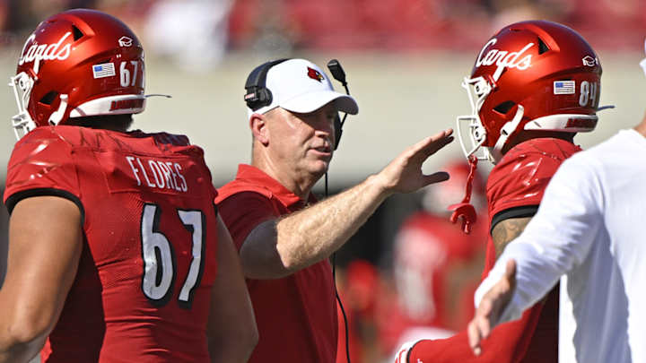 What Jeff Brohm, Louisville Players Said After 56-28 Win vs. Boston College