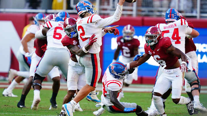 What Lane Kiffin, Ole Miss said about Alabama's Daunting Defense