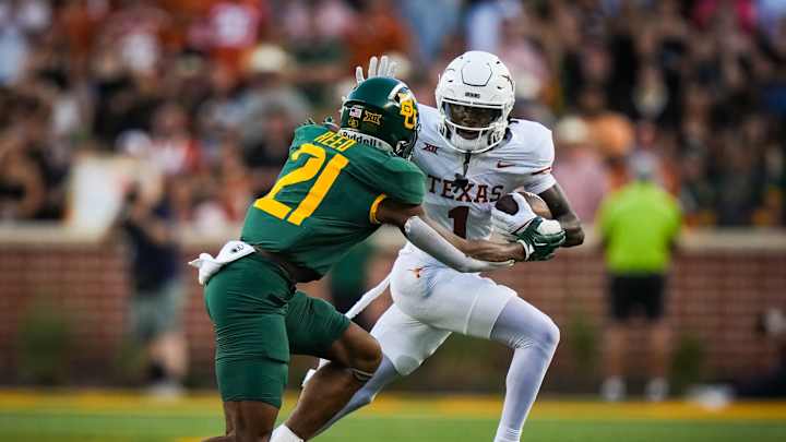 Longhorns Up Big at Halftime in Final Big 12 Battle vs. Baylor