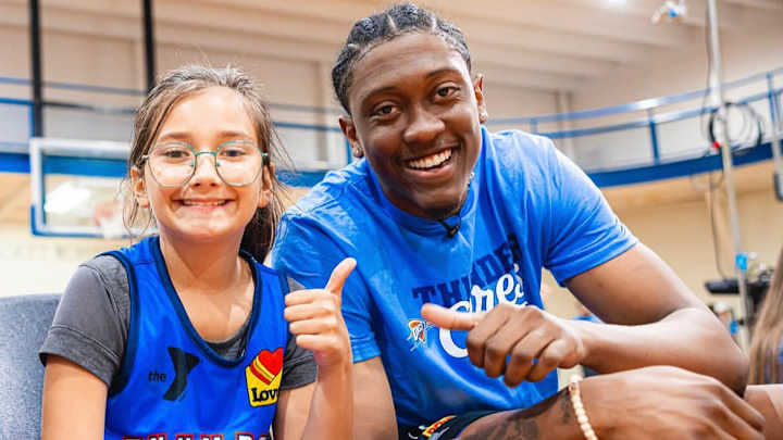 LOOK: OKC Thunder Host Youth Media Day