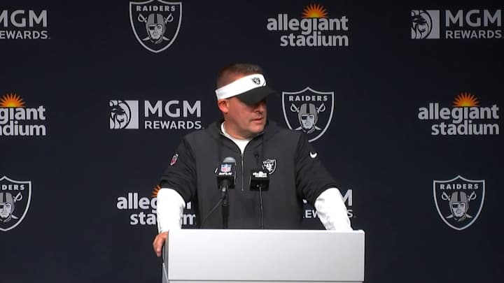 Raiders' McDaniels Immediately After Loss to Steelers