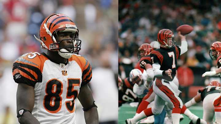 Watch: Chad Johnson, Boomer Esiason Inducted Into Bengals Ring of Honor