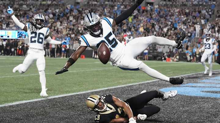 Report: Panthers Safety Xavier Woods to Miss 'Extended Time' with Hamstring