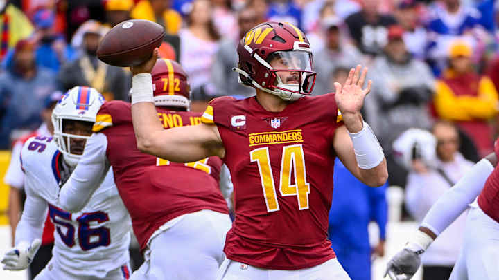 'The Scoreboard Doesn't Care' How Young Commanders QB Sam Howell Is