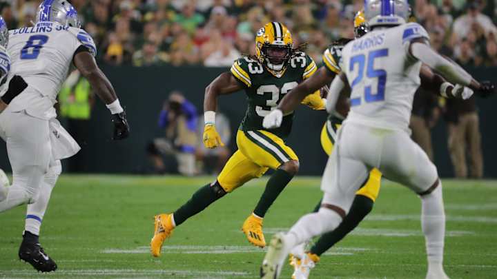 Packers-Lions Final Injury Report: Return of Aaron Jones, Christian Watson?