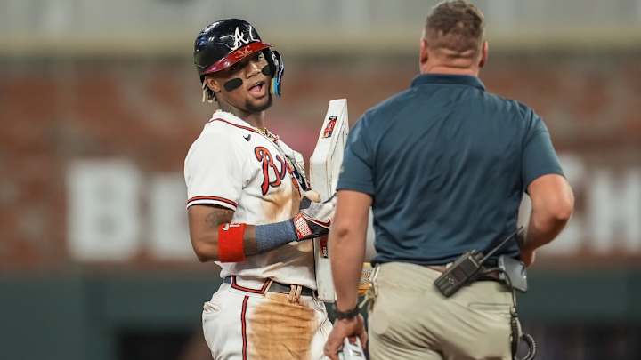 Cubs Broadcasters Complain About Braves Stopping Game to Honor Ronald Acuña Jr.