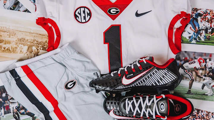 Georgia Shows Off Gameday Uniforms for Auburn Matchup Georgia Shows Off Gameday Uniforms for Auburn Matchup