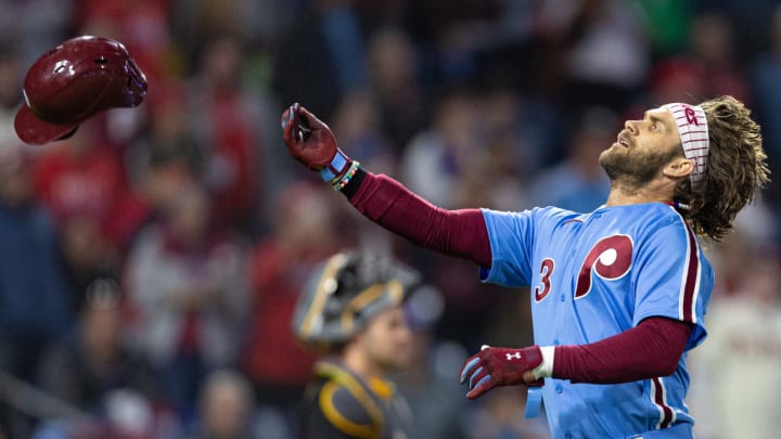 Bryce Harper Did Something Awesome for Young Fan Who Caught His Helmet After Ejection
