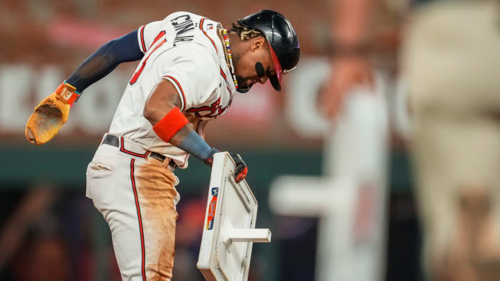 Cubs Broadcaster Defends Reaction to Ronald Acuña’s Stolen Base Celebration