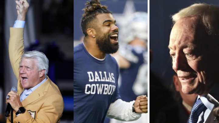 Jerry Jones Hints at Ezekiel Elliott for Dallas Cowboys Ring of Honor … and Coach Jimmy Johnson?!