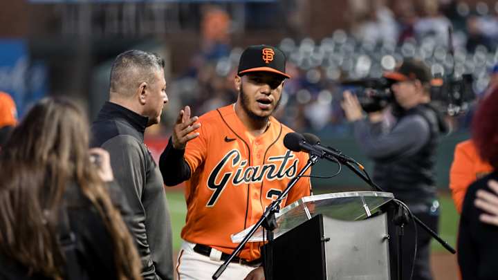 SF Giants name Thairo Estrada 2023 Willie Mac Award winner