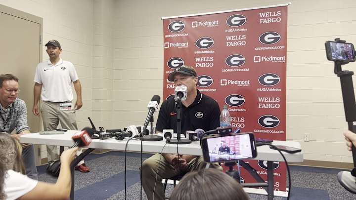 WATCH: Kirby Smart Talks Georgia's Win Over Auburn Tigers