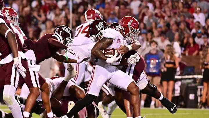 Anything but Perfect, No. 12 Alabama Still Dominates Mississippi State, 40-17