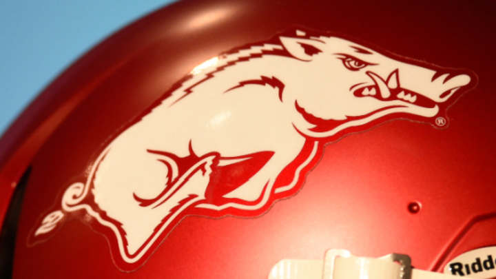 John Morgan injury update: Arkansas DL collapses in Texas A&M game