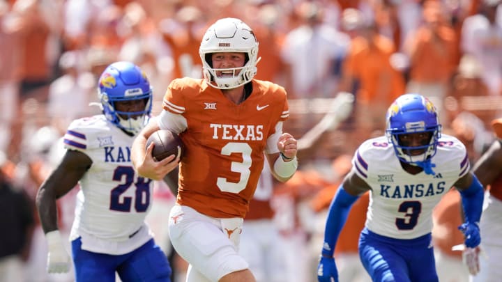 Analyzing Texas Longhorns QB Quinn Ewers' Performance vs. Kansas Analyzing Texas Longhorns QB Quinn Ewers' Performance vs. Kansas