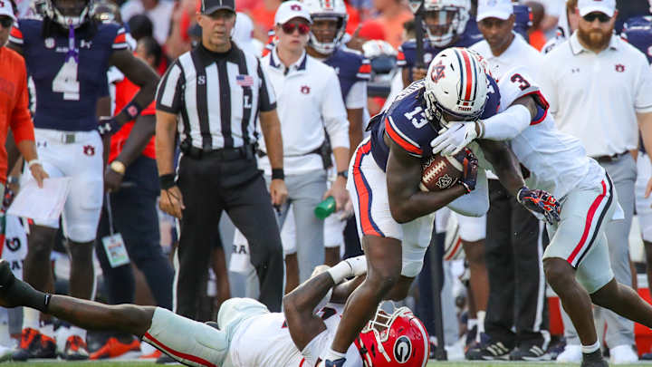 Auburn TE Rivaldo Fairweather discusses LSU game