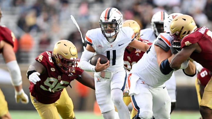 Virginia Crumbles in 2nd Half, Remains Winless With 27-24 Loss at Boston College