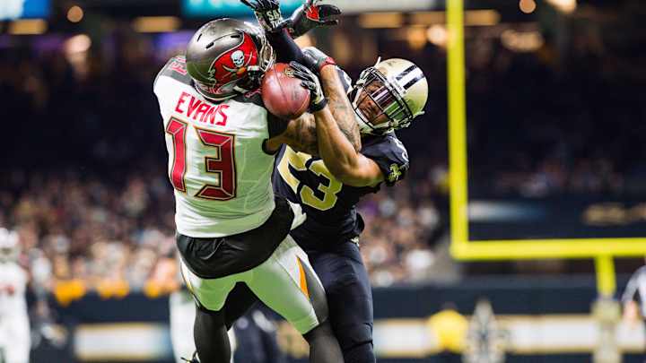 NFL’s ‘Toy Story’ Game Led to Perfect Mike Evans-Marshon Lattimore Tweet NFL’s ‘Toy Story’ Game Led to Perfect Mike Evans-Marshon Lattimore Tweet