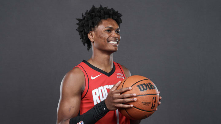 Houston Rockets' Rookie Amen Thompson Shows Confidence in Second Preseason Game Houston Rockets' Rookie Amen Thompson Shows Confidence in Second Preseason Game