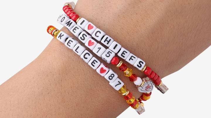 Travis Kelce Friendship Bracelets by FOCO Travis Kelce Friendship Bracelets by FOCO