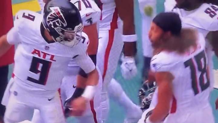 Atlanta Falcons' Desmond Ridder Explains Mack Hollins' 'Break of Emotion' Atlanta Falcons' Desmond Ridder Explains Mack Hollins' 'Break of Emotion'