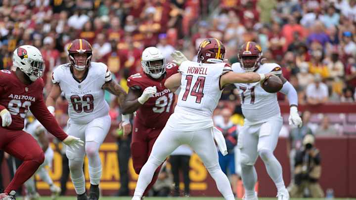 Washington Commanders QB Sam Howell Touts 'Talented' Chicago Bears Defense