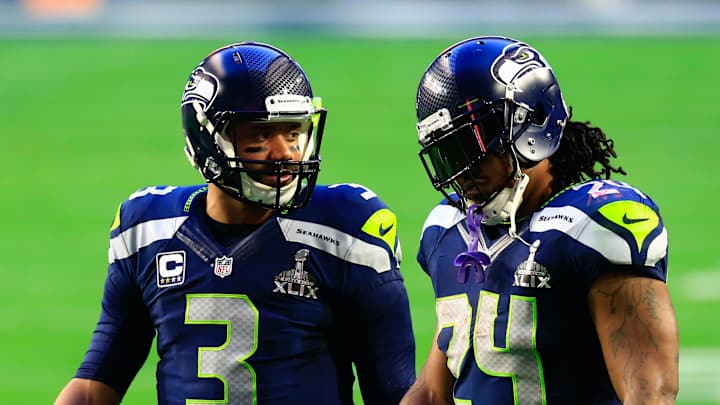 Seattle Seahawks Ex Marshawn Lynch Says He 'Didn't F*** With' Russell Wilson, Pete Carroll Seattle Seahawks Ex Marshawn Lynch Says He 'Didn't F*** With' Russell Wilson, Pete Carroll