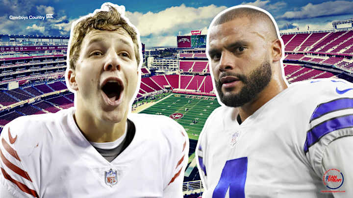 Cowboys Fans Outraged: Dak Prescott Screwed Out Of Award Given to 49ers' Brock Purdy? Cowboys Fans Outraged: Dak Prescott Screwed Out Of Award Given to 49ers' Brock Purdy?