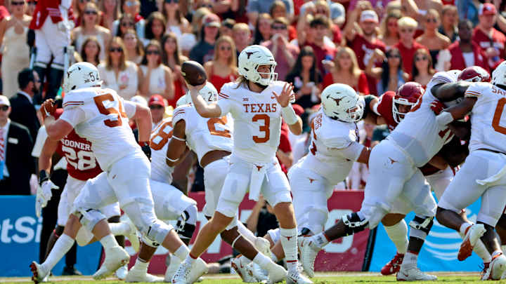 Big 12 Football Game of the Week: #3 Texas vs. #12 Oklahoma Big 12 Football Game of the Week: #3 Texas vs. #12 Oklahoma