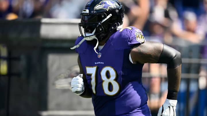 Baltimore Ravens Coach John Harbaugh Updates Morgan Moses Injury