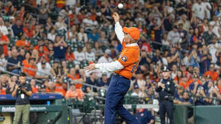 Mattress Mack Explains Why He Didn't Throw Out Astros First Pitch vs. Twins Mattress Mack Explains Why He Didn't Throw Out Astros First Pitch vs. Twins
