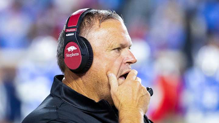 Sam Pittman Channels Inner Bielema with One Possession Sam Pittman Channels Inner Bielema with One Possession