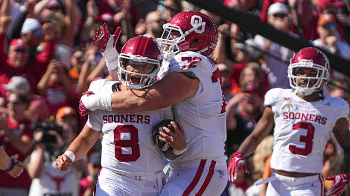 Dillon Gabriel Carries Oklahoma Over Texas in Red River Instant Classic