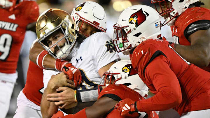 Marcus Freeman, Notre Dame Have A Lot To Get Right After Louisville Loss Marcus Freeman, Notre Dame Have A Lot To Get Right After Louisville Loss