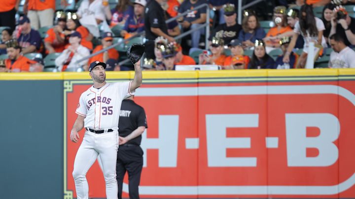 Justin Verlander Moves into Tie Atop All-Time List After Dominant Game 1 Start