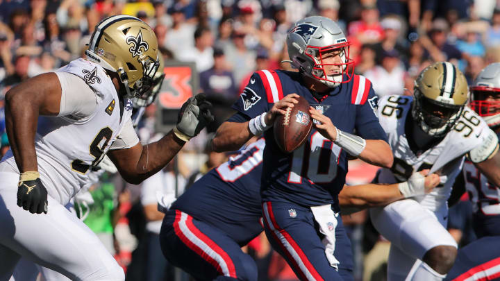 Mac Jones, J.C. Jackson Among New England Patriots ‘3 to Watch’ vs. New Orleans Saints