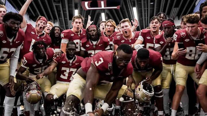 WATCH: Trey Benson Breaks The Rock Following 200+ Yard Performance Against The Hokies