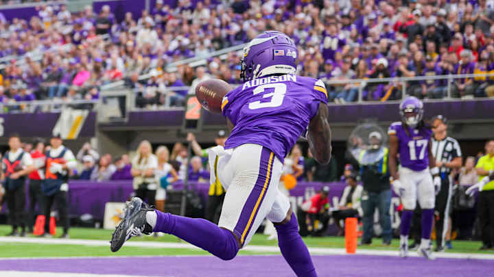 With Jefferson Shelved, Vikings Will Lean on Impressive Rookie Jordan Addison