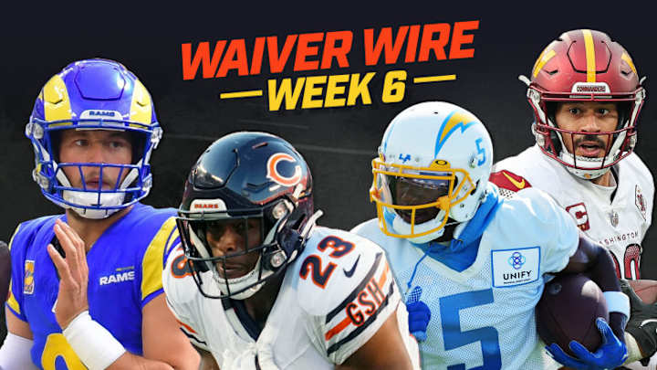 Week 6 Fantasy Football Waiver Wire: Injuries Create Opportunity for These Players