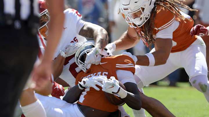 WATCH: Did Referees Miss A Critical Penalty on Oklahoma Sooners vs. Texas Longhorns? WATCH: Did Referees Miss A Critical Penalty on Oklahoma Sooners vs. Texas Longhorns?