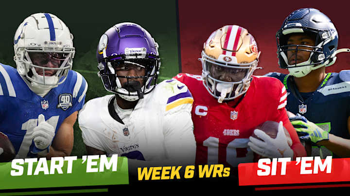 Start ’Em, Sit ’Em Wide Receivers Fantasy Football Week 6: A Rookie in the Spotlight