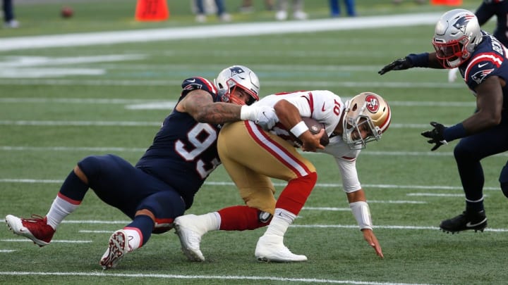 Jimmy Garoppolo 1-0 Against Patriots as Starting QB Jimmy Garoppolo 1-0 Against Patriots as Starting QB