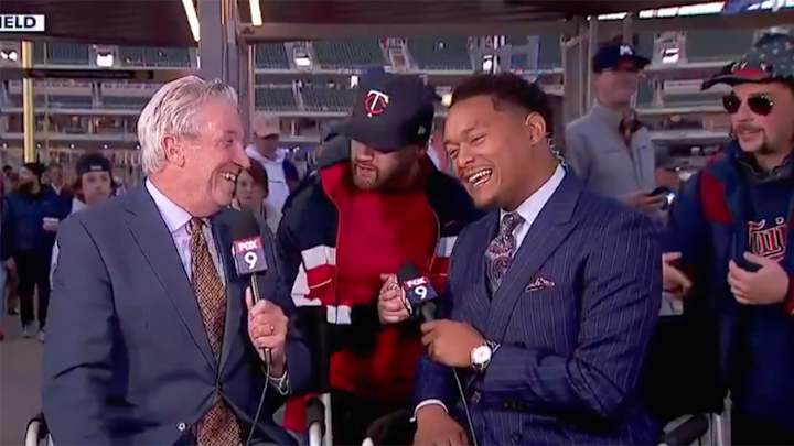 Hopeful Twins Fan Interrupts News Broadcast to Explain Why He Still Believes After 9-1 Loss to Astros Hopeful Twins Fan Interrupts News Broadcast to Explain Why He Still Believes After 9-1 Loss to Astros