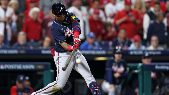 Tonight's Braves lineup and how it's hit in the postseason