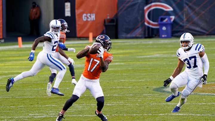 Colts Sign Former Bears Second-Round Receiver to Practice Squad